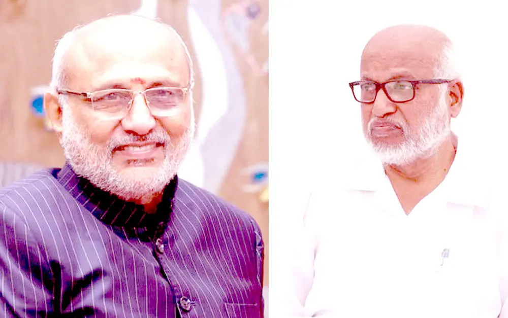 Vice-Presidential election tomorrow, direct contest between Radhakrishnan and Sudarshan Reddy.